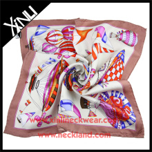 Handmade Silk Scarf Wholesale China Manufacturing Silk Scarf 90 90